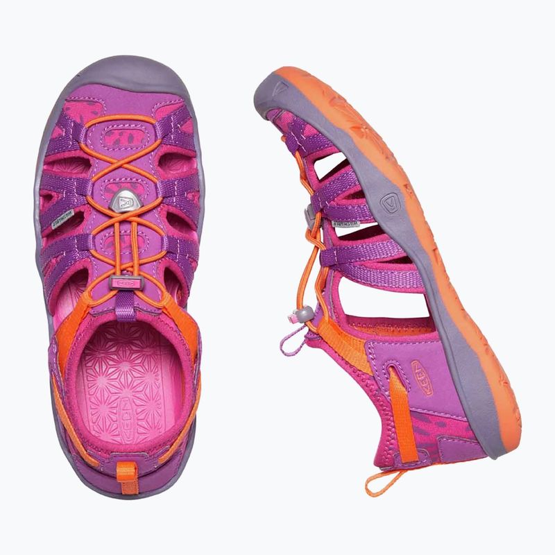 Sandale de trekking pentru copii KEEN Moxie purple wine/nasturtium