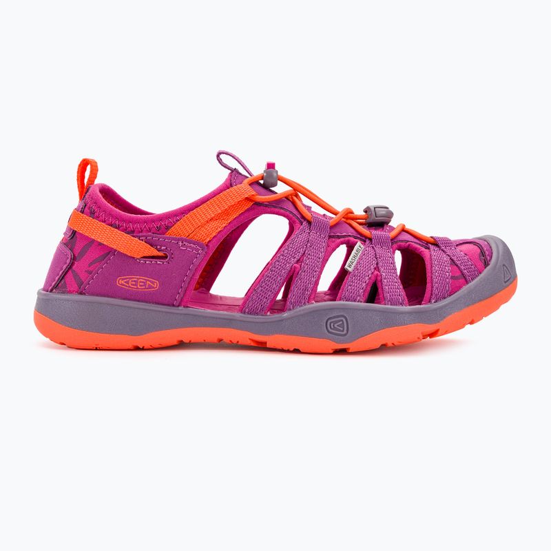 Sandale de trekking pentru copii KEEN Moxie purple wine/nasturtium 2