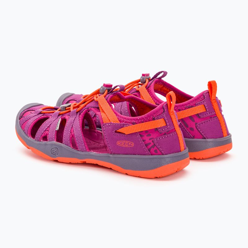 Sandale de trekking pentru copii KEEN Moxie purple wine/nasturtium 3