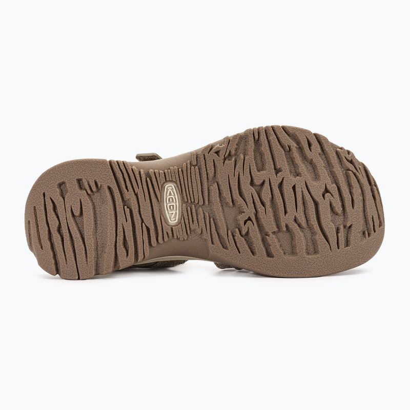 Sandale de trekking pentru femei KEEN Rose brindle/shitake 5