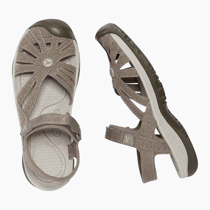 Sandale de trekking pentru femei KEEN Rose brindle/shitake 10