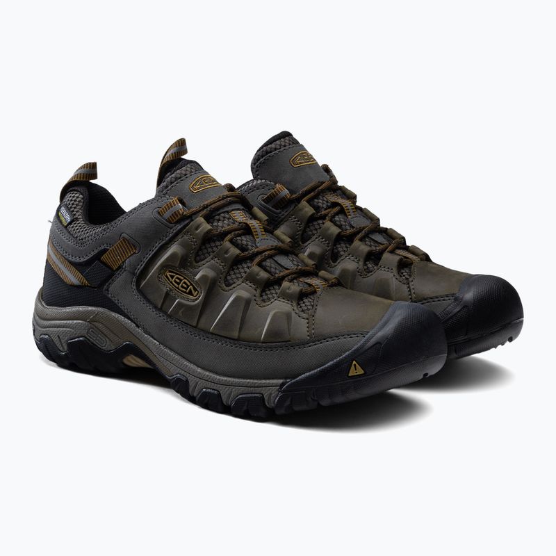 Cizme de trekking pentru bărbați KEEN Targhee III Wp verde-maro 1017784 5