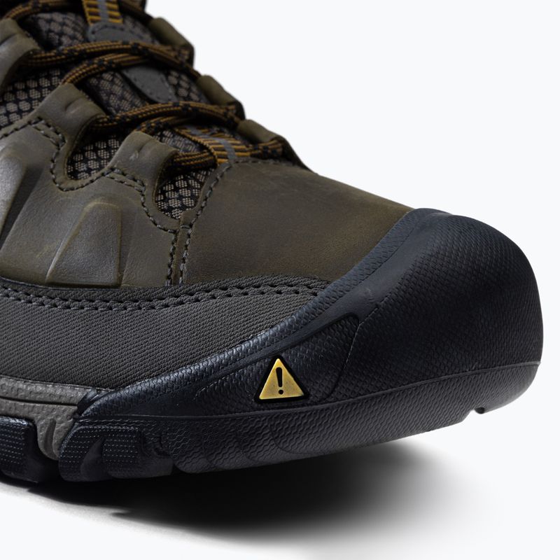 Cizme de trekking pentru bărbați KEEN Targhee III Wp verde-maro 1017784 7