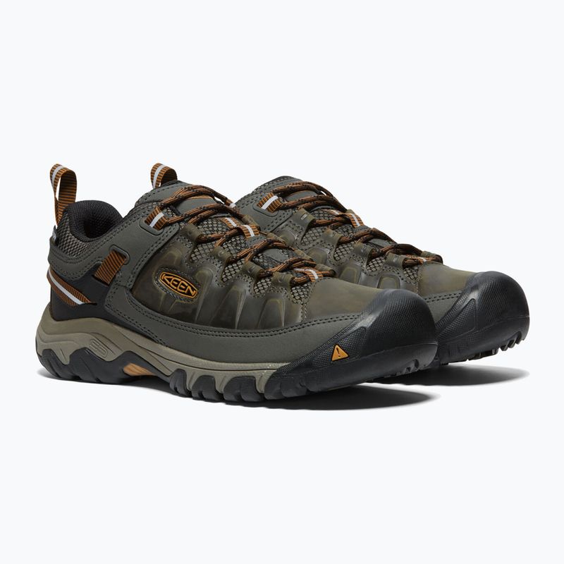 Cizme de trekking pentru bărbați KEEN Targhee III Wp verde-maro 1017784 13