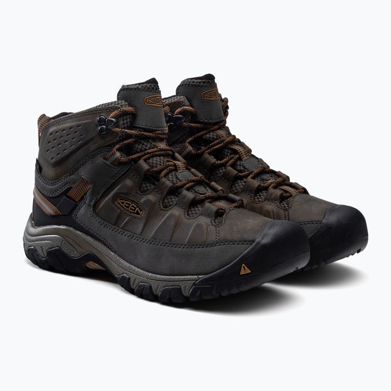 Cizme de trekking pentru bărbați KEEN Targhee III Mid negru olive 1017787 5