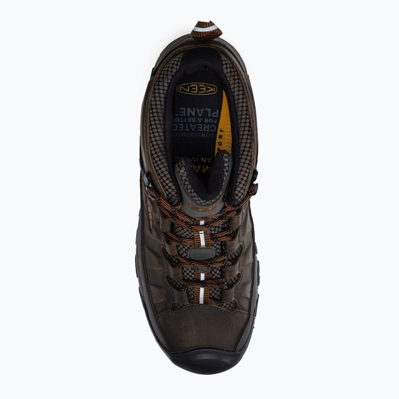 Cizme de trekking pentru bărbați KEEN Targhee III Mid negru olive 1017787 6