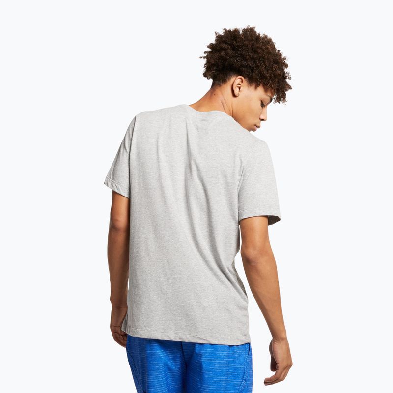 Tricou pentru bărbați Nike Dri-Fit dark grey heather/black 3
