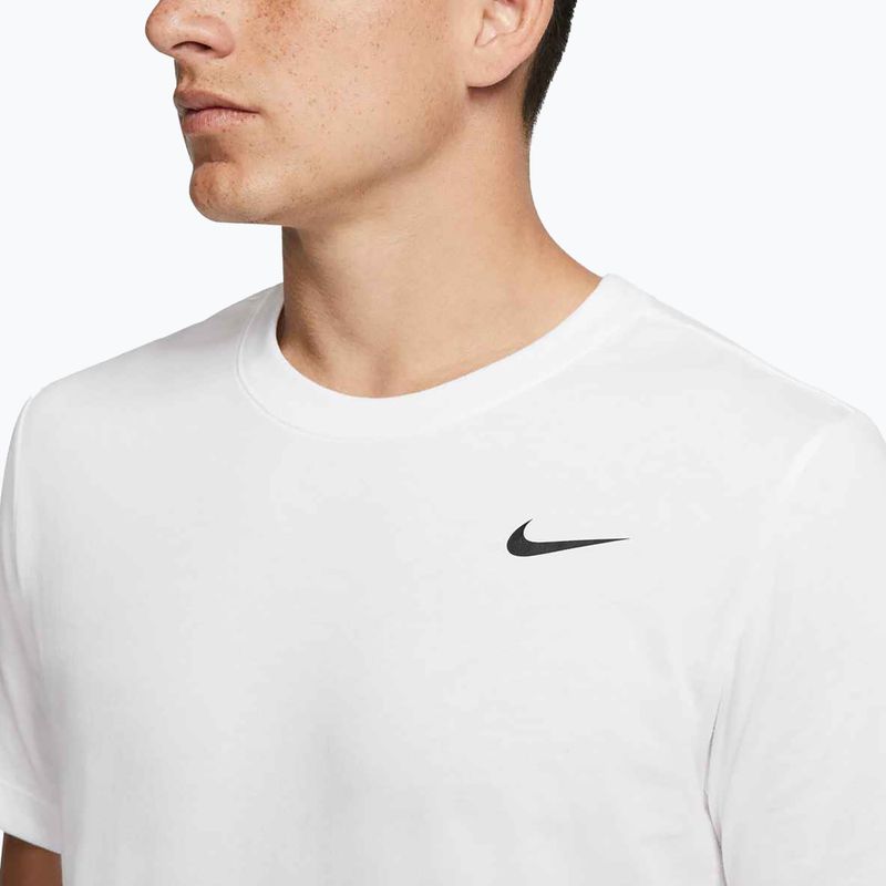 Tricou pentru bărbați Nike Dri-Fit smokey white/black 4