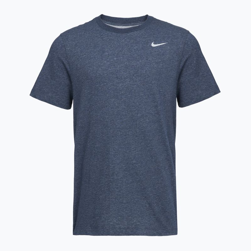 Tricou pentru bărbați Nike Dri-Fit smokey obsidian heather/matte silver