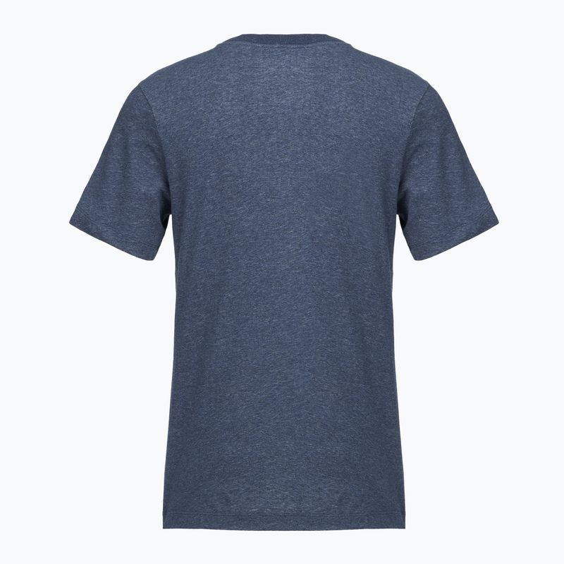 Tricou pentru bărbați Nike Dri-Fit smokey obsidian heather/matte silver 2