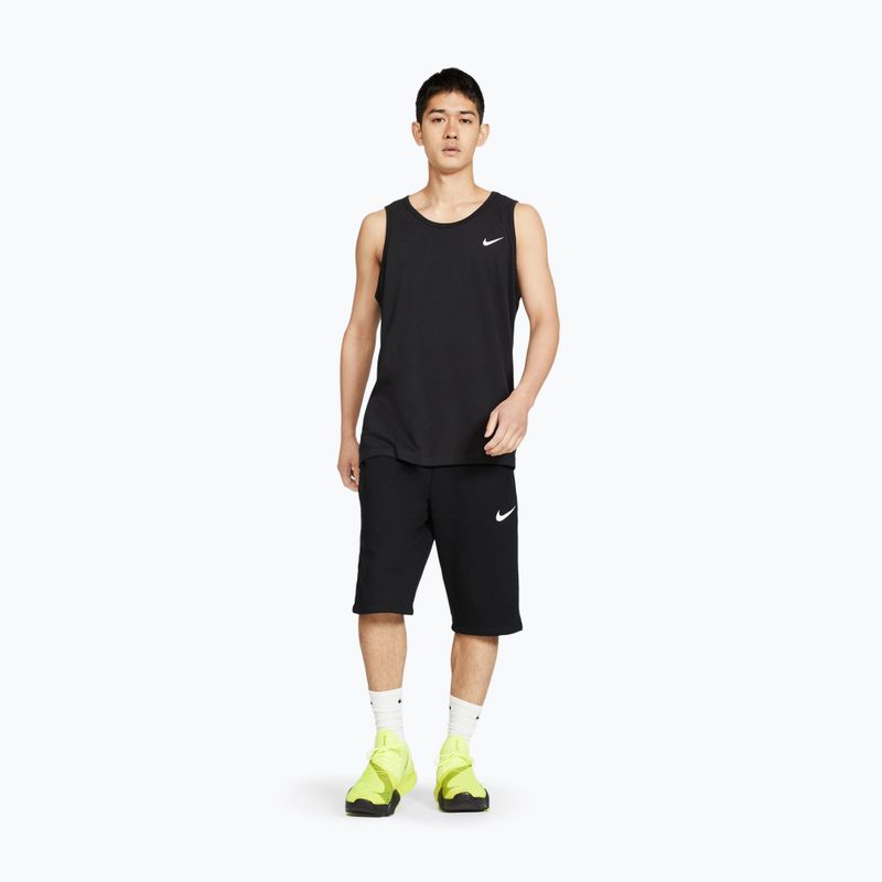 Tricou de antrenament bărbați Nike Dri-Fit TT black/white 2