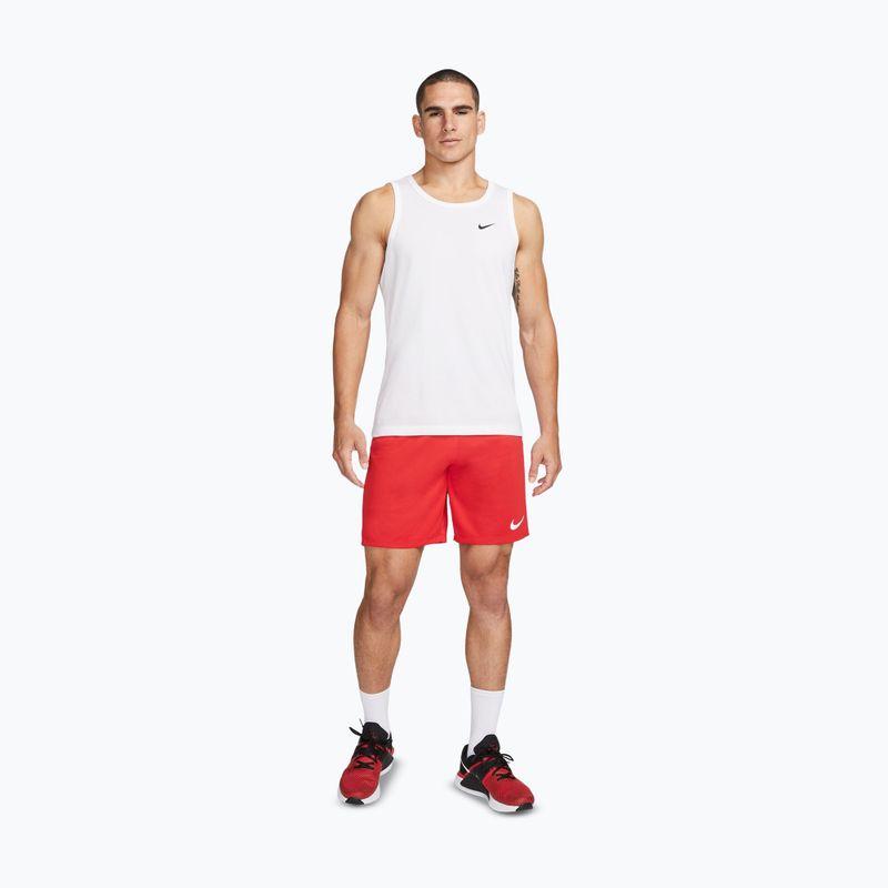 Tricou de antrenament bărbați Nike Dri-Fit TT white/black 2
