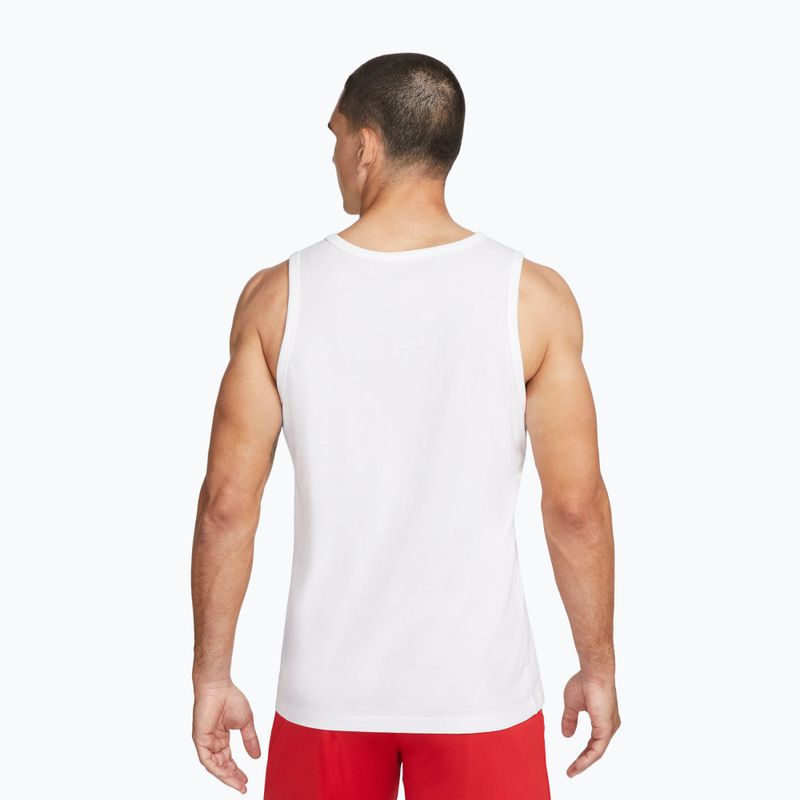 Tricou de antrenament bărbați Nike Dri-Fit TT white/black 3