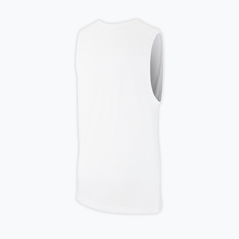 Tricou de antrenament bărbați Nike Dri-Fit TT white/black 6