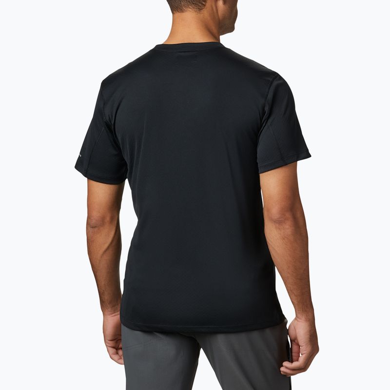 Tricou de trekking pentru bărbați Columbia Zero Rules negru 1533313010 2