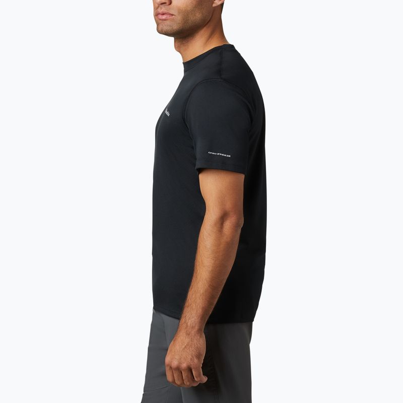 Tricou de trekking pentru bărbați Columbia Zero Rules negru 1533313010