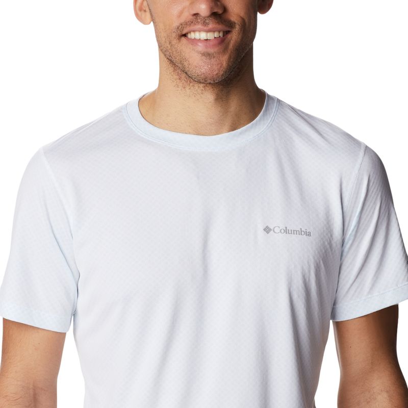 Tricou de trekking pentru bărbați Columbia Zero Rules alb 1533313100 3
