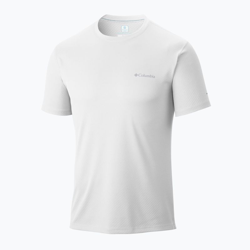 Tricou de trekking pentru bărbați Columbia Zero Rules alb 1533313100 5