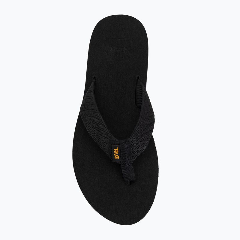 Șlapi pentru femei Teva Mush II fronds black 5