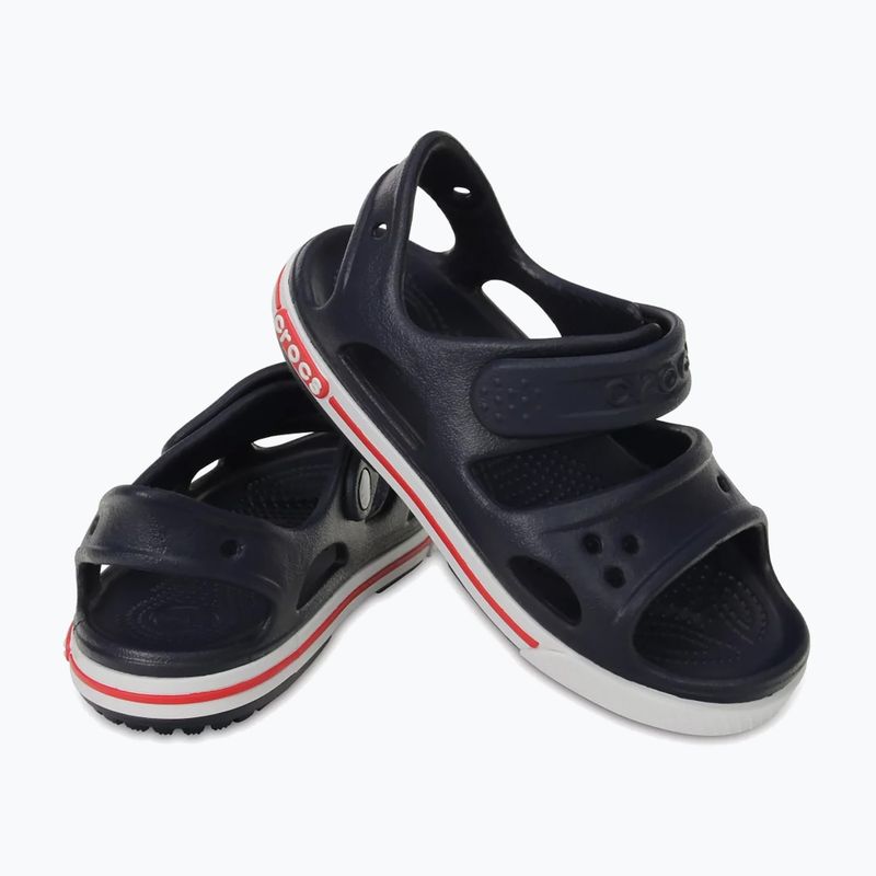Sandale pentru copii Crocs Crocband II Sandal PS navy/white 3
