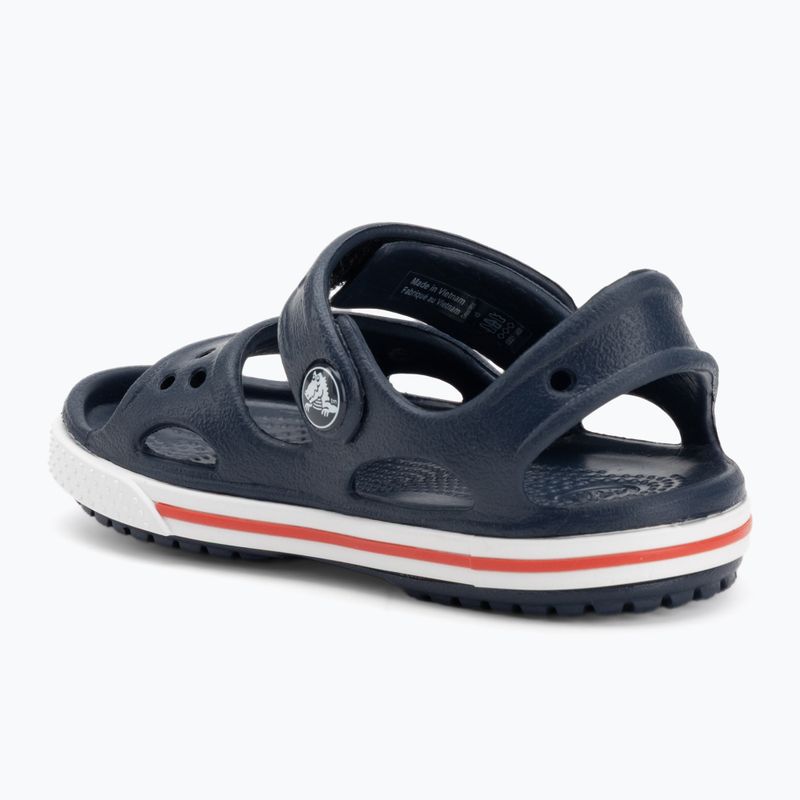 Sandale pentru copii Crocs Crocband II Sandal PS navy/white 3