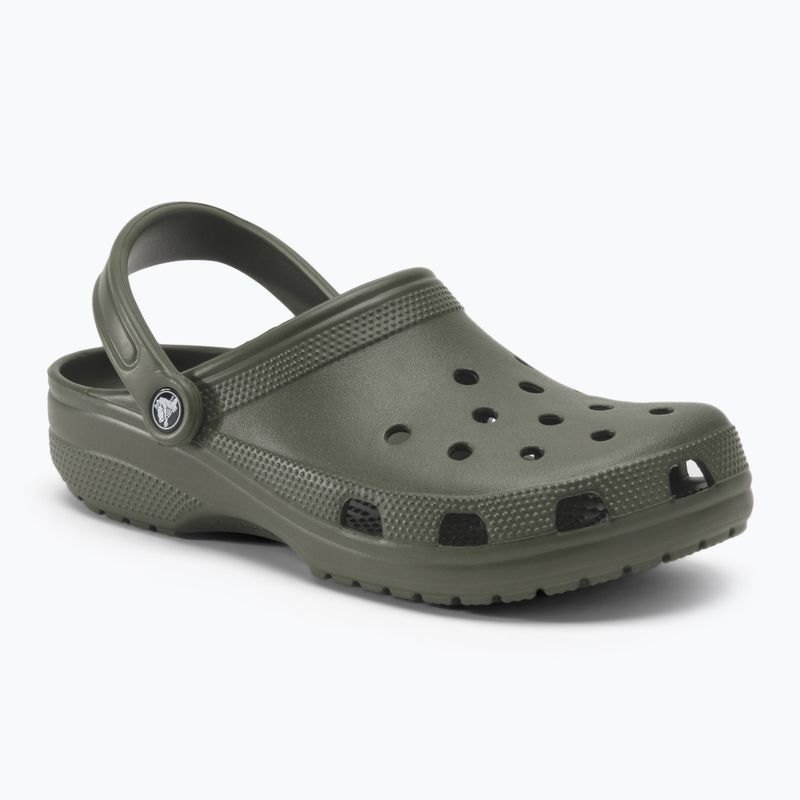Șlapi de bărbați Crocs Classic dusty olive pentru bărbați 2