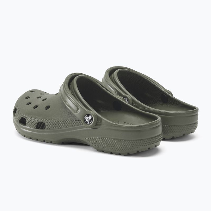 Șlapi de bărbați Crocs Classic dusty olive pentru bărbați