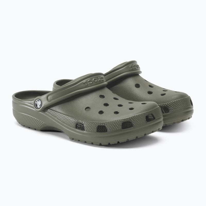 Șlapi de bărbați Crocs Classic dusty olive pentru bărbați