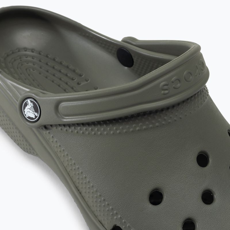 Șlapi de bărbați Crocs Classic dusty olive pentru bărbați
