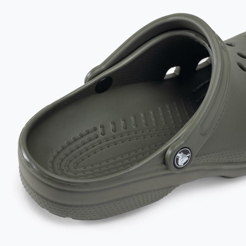 Șlapi de bărbați Crocs Classic dusty olive pentru bărbați