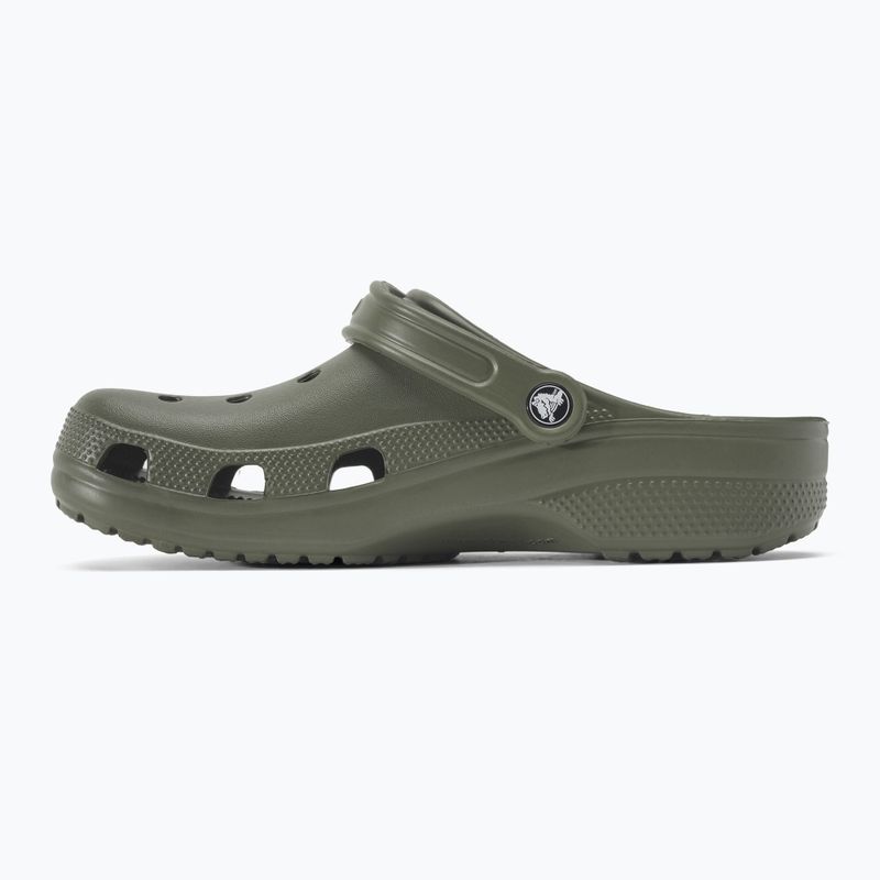 Șlapi de bărbați Crocs Classic dusty olive pentru bărbați