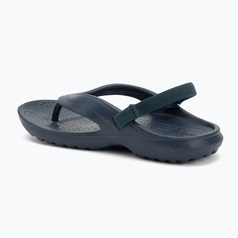 Papuci pentru copii Crocs Classic Flip navy 3