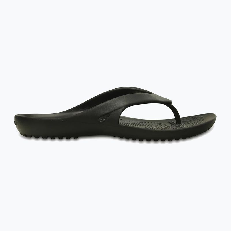 Papuci pentru femei Crocs Kadee II Flip black 9