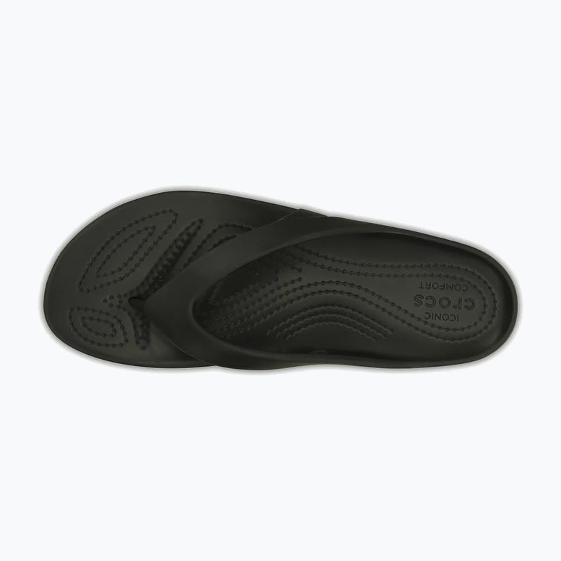 Papuci pentru femei Crocs Kadee II Flip black 12