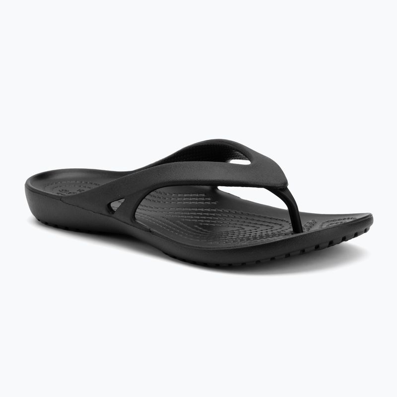 Papuci pentru femei Crocs Kadee II Flip black