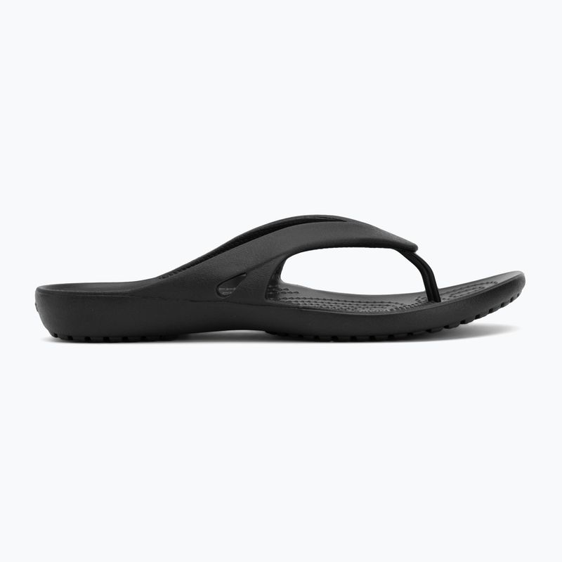 Papuci pentru femei Crocs Kadee II Flip black 2