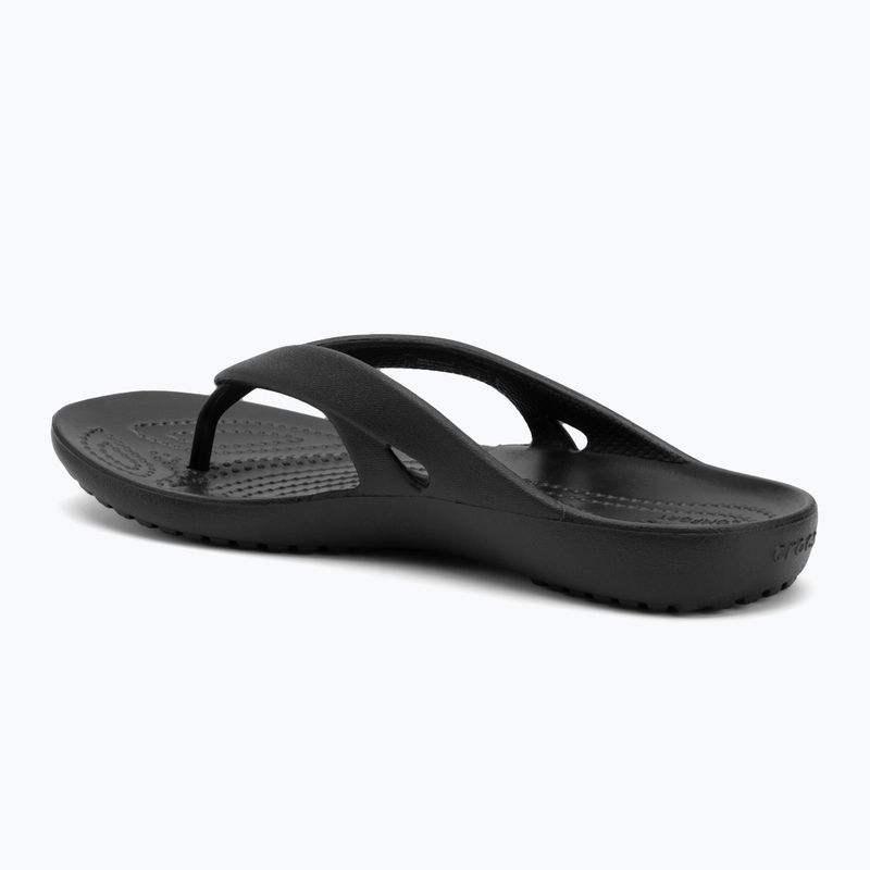Papuci pentru femei Crocs Kadee II Flip black 3