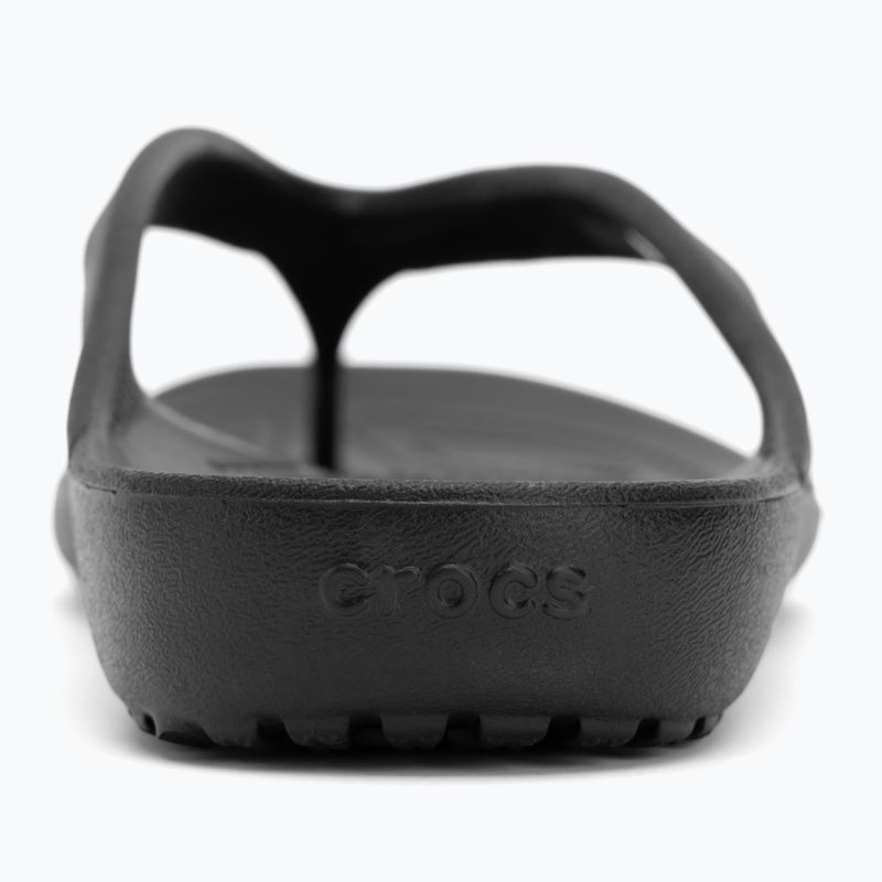 Papuci pentru femei Crocs Kadee II Flip black 6