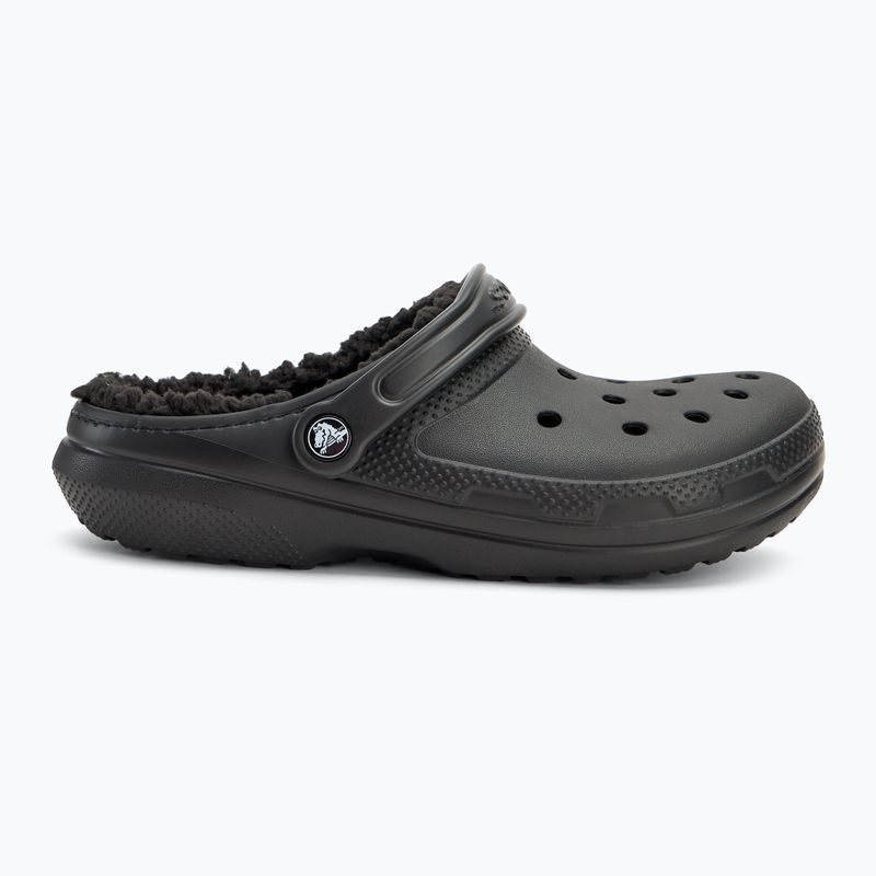 Papuci Crocs Classic Lined Clog black/black