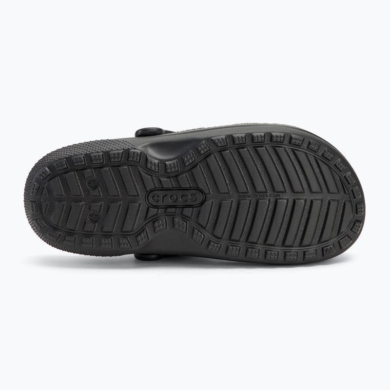 Papuci Crocs Classic Lined Clog black/black
