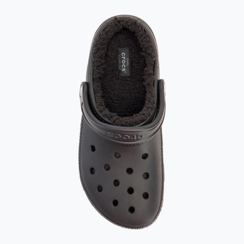Papuci Crocs Classic Lined Clog black/black