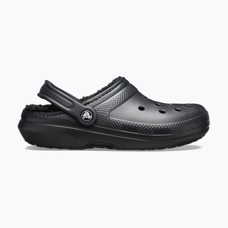 Papuci Crocs Classic Lined Clog black/black