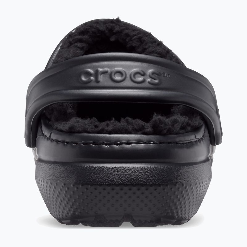Papuci Crocs Classic Lined Clog black/black