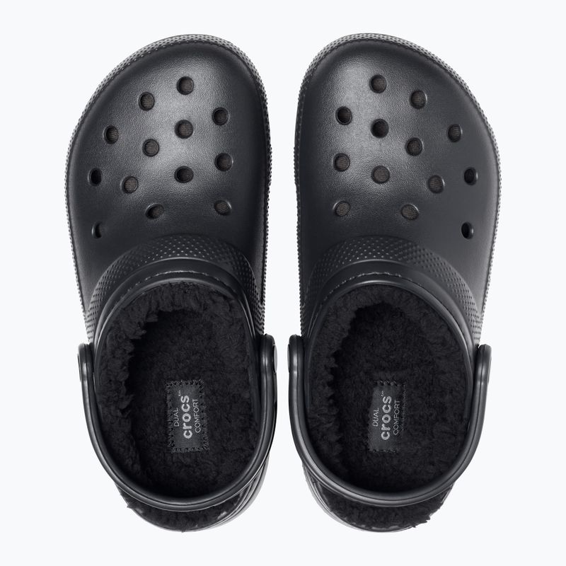 Papuci Crocs Classic Lined Clog black/black
