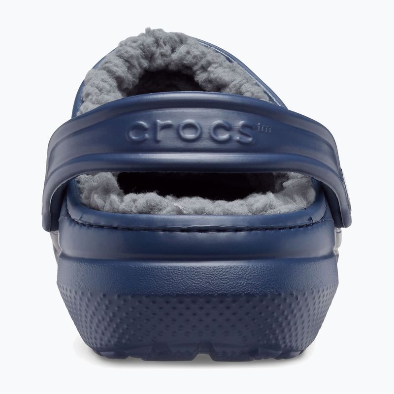 Papuci Crocs Classic Lined Clog navy/charcoal 11