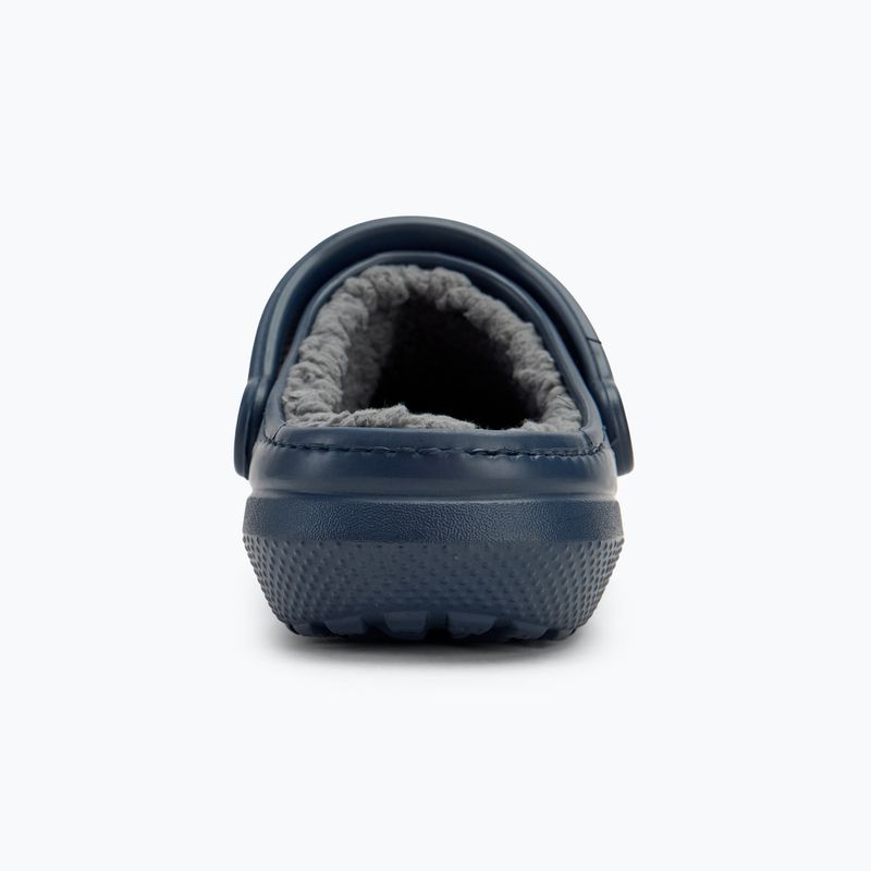Papuci Crocs Classic Lined Clog navy/charcoal 7
