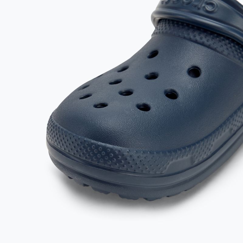 Papuci Crocs Classic Lined Clog navy/charcoal 8