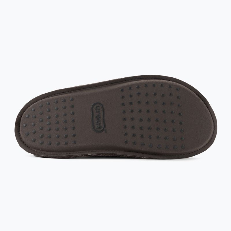Papuci de casă Crocs Classic Slipper maro 203600 5