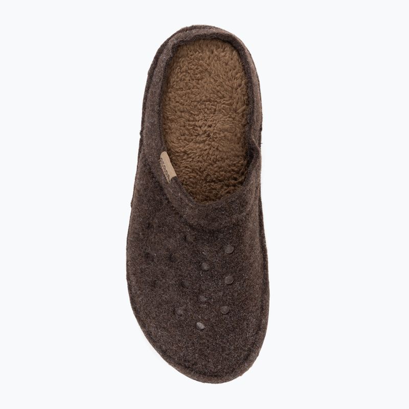 Papuci de casă Crocs Classic Slipper maro 203600 6
