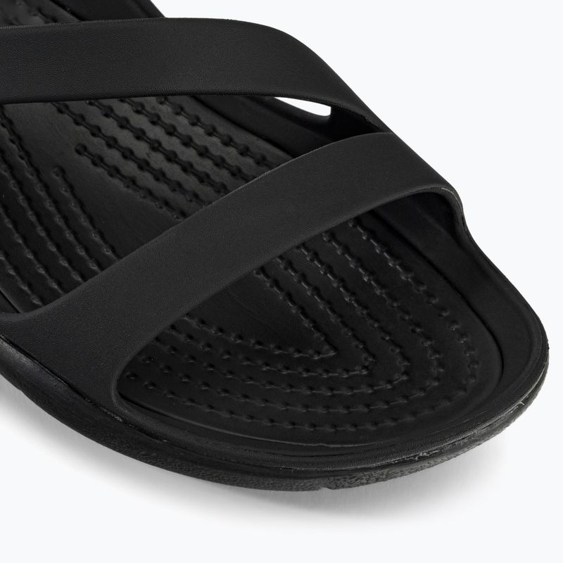 Sandale Crocs Swiftwater pentru femei, negru 203998-060 flip-flops 7